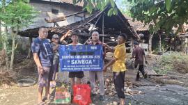 KSB SAWEGA Berikan Paket Sembako untuk Kerja Bakti Warga